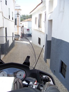 Viaje en moto Sierra de Aracena
