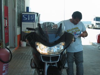 Viaje en moto Sierra Huelva